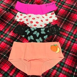 PINK Victoria's Secret Colorful Panties Set